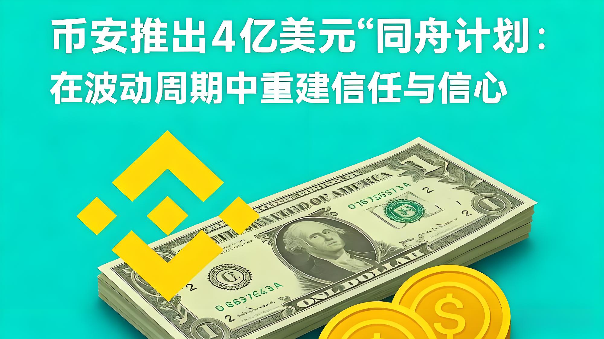 币安推出 4 亿美元“同舟计划”货币市场有何变动？