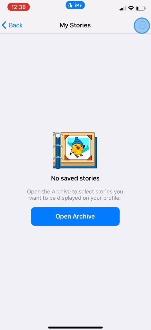使用 iMe 禁用 Telegram Stories,享受无干扰体验
